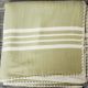 Marmara Imports Turkish Farmer's Stitch Green Blanket