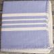 Marmara Imports Turkish Farmer's Stitch Lilac Blanket