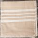 Marmara Imports Turkish Farmer's Stitch Taupe Blanket
