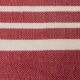 Marmara Imports Turkish Towels - Aegean Ecru - Bordeaux with Ecru