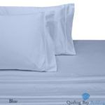 Quahog Bay V-Berth Boat Sheets / Sailboat Interiors - Light Blue