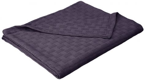 Quahog Bay Universal 100% Cotton V-Berth Navy Blanket