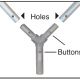 NEW Landing Loop Docking Pole Y frame close up