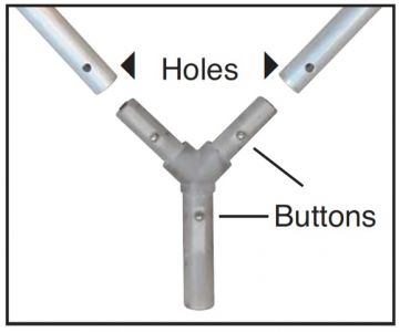 NEW Landing Loop Docking Pole Y frame close up