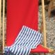 Marmara Imports Turkish Towels - Newport Blue with White Stripe