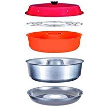 Omnia Stove Top Oven with Wire Rack and Silicone Liner