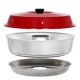 Omnia Stove Top Oven pieces