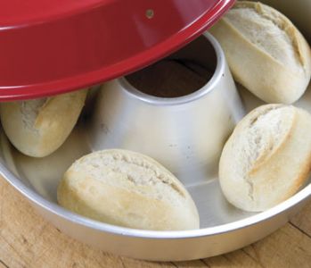 Omnia Stove Top Oven with rolls