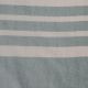 Marmara Imports Turkish Towels - Aegean Ecru - Sea Green with Ecru