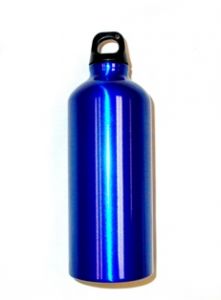 Bison 0.6 L Aluminum Water Bottle (Blue)