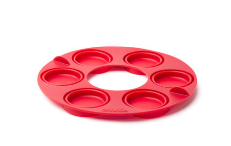 Omnia Stove Top Oven Muffin Ring/Tray folded down