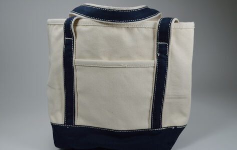 medium Sea Dog Boating Solutions, LLC Tote Bag back side with pocket
