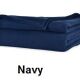 Quahog Bay Universal Fleece V-Berth Navy Fleece Blanket