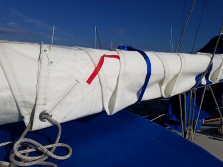 Mainsail Leech Starboard Side