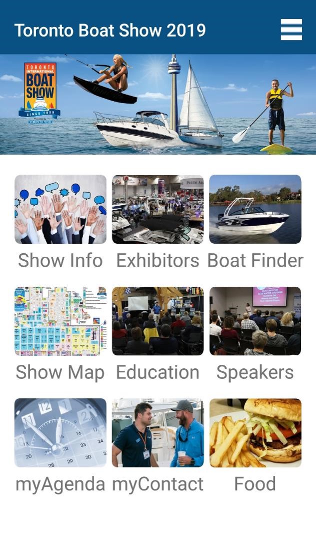 myShowAPP Boat Show phone App